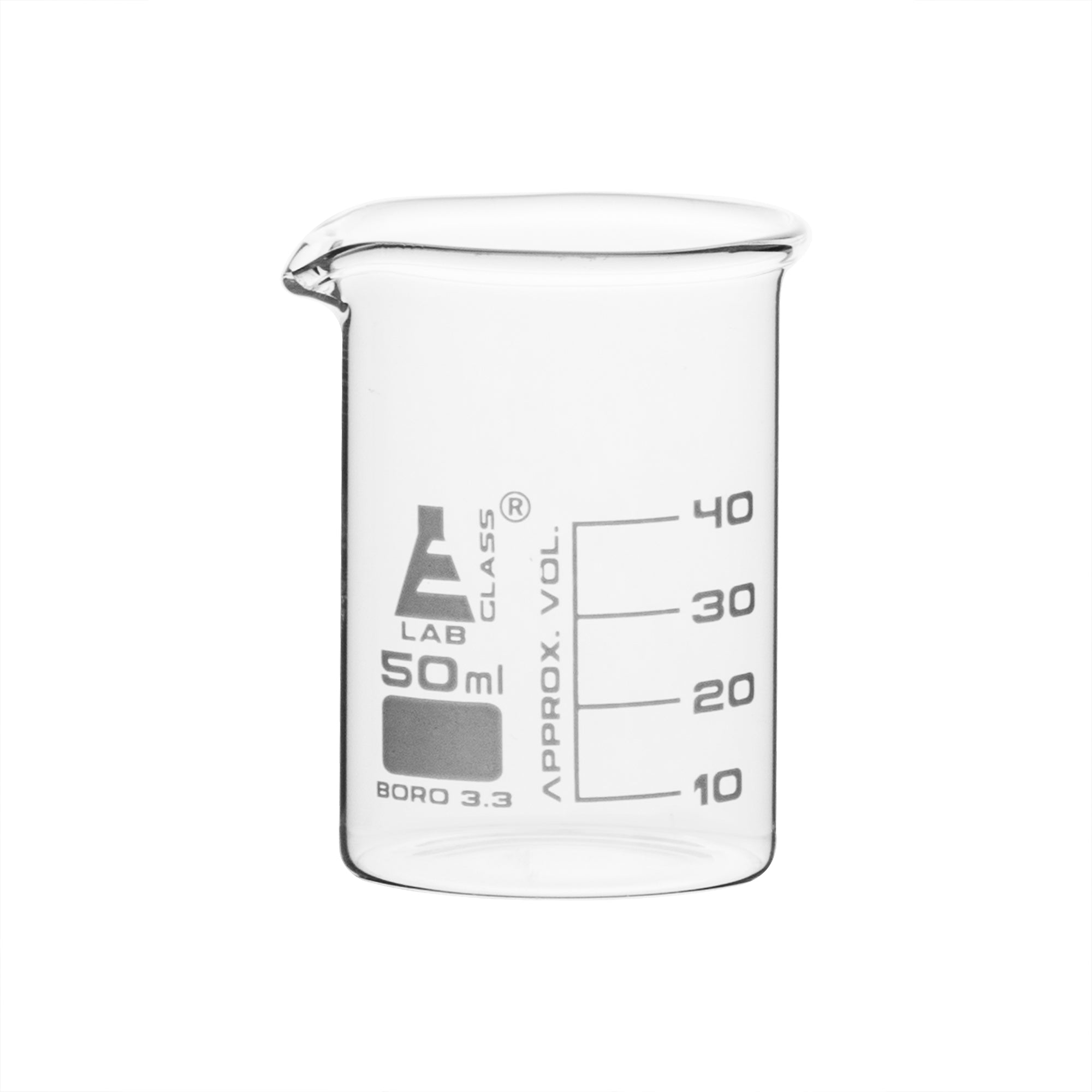 VASO DE PRECIPITADO 50ML FORMA BAJA DE VIDRIO BOROSILICATO EISCO