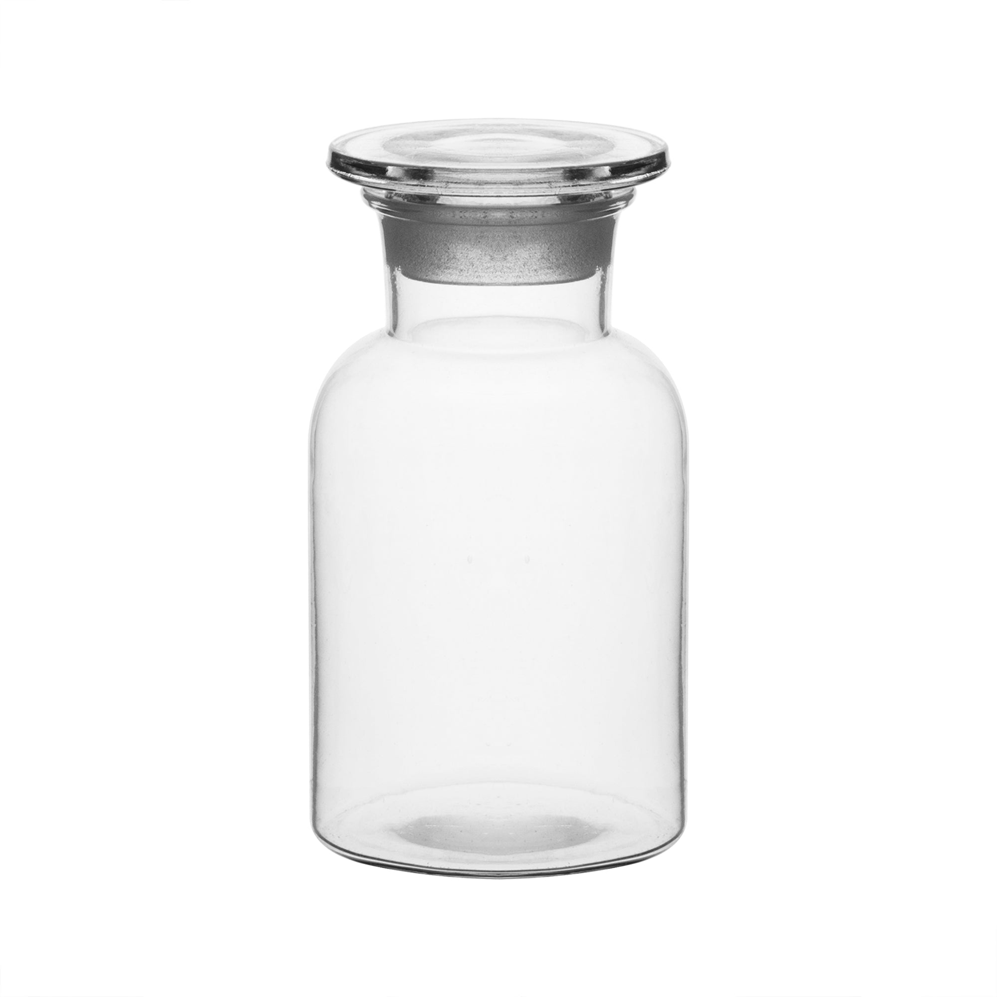 FRASCO PARA REACTIVOS BOCA ANCHA 250ML DE VIDRIO TRANSPARENTE EISCO