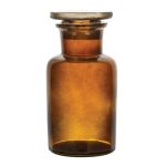 FRASCO PARA REACTIVOS BOCA ANCHA 125ML DE VIDRIO ÁMBAR EISCO