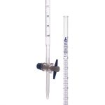 BURETA DE 10ML CON LLAVE DE PTFE  CLASE B, GRADUACIÓN AZUL EISCO