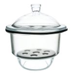 DESECADOR 25CM DE VIDRIO BOROSILICATO CON TAPA EISCO