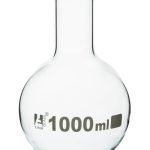 MATRAZ DE EBULLICIÓN 1000ML CUELLO ANGOSTO FONDO REDONDO EISCO