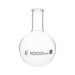 MATRAZ DE EBULLICIÓN 1000ML CUELLO ANGOSTO FONDO PLANO EISCO