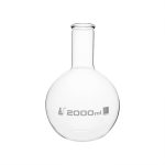 MATRAZ DE EBULLICIÓN 2000ML CUELLO ANGOSTO FONDO PLANO EISCO