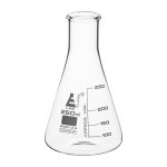 MATRAZ ERLENMEYER 250ML BOCA ANGOSTA VIDRIO BOROSILICATO EISCO