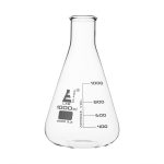 MATRAZ ERLENMEYER 1000ML BOCA ANGOSTA VIDRIO BOROSILICATO EISCO