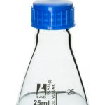 MATRAZ ERLENMEYER 25ML CON TAPAROSCA, GRADUACIÓN BLANCA EISCO