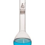 MATRAZ KJELDAHL 500ML DE VIDRIO BOROSILICATO, CUELLO LARGO, FONDO REDONDO EISCO