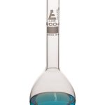 MATRAZ KJELDAHL 800ML DE VIDRIO BOROSILICATO, CUELLO LARGO, FONDO REDONDO EISCO