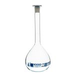 MATRAZ VOLUMÉTRICO (AFORADO) 1000ML, CLASE B, TAPÓN DE POLIPROPILENO EISCO