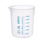 VASO DE PRECIPITADO 600ML DE POLIPROPILENO, GRADUACIÓN AZUL EISCO