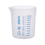 VASO DE PRECIPITADO 1000ML DE POLIPROPILENO, GRADUACIÓN AZUL EISCO