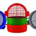 TAMIZ - SET DE 5 PIEZAS DE PLÁSTICO DE 20CM DE DIÁMETRO EISCO