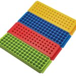 GRADILLA (RACK) REVERSIBLE PARA MICROTUBOS DE 0.5, 1, 2ML EISCO