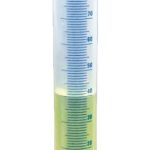 PROBETA 25ML DE POLIPROPILENO, CLASE B, GRADUACIÓN EN AZUL, BASE HEXAGONAL ISOLAB