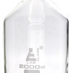 FRASCO PARA REACTIVOS 2000ML DE VIDRIO TRANSPARENTE, TAPA DE POLIPROPILENO, BOCA ANGOSTA  EISCO