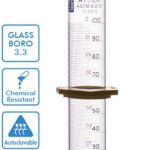 PROBETA DE VIDRIO 1000ML CLASE A, ASTM, DOBLE ESCALA, CERTIFICADO POR LOTES EISCO