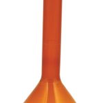 MATRAZ VOLUMÉTRICO (AFORADO) 250ML AMBAR, CLASE A, TAPÓN DE POLIPROPILENO EISCO