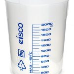 VASO DE PRECIPITADO 2000ML DE POLIPROPILENO, GRADUACIÓN AZUL EISCO