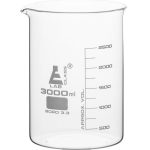 VASO DE PRECIPITADO 3000ML FORMA BAJA DE VIDRIO BOROSILICATO EISCO