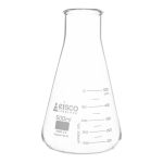 MATRAZ ERLENMEYER 500ML BOCA ANCHA, ASTM, DOBLE ESCALA DE VIDRIO BOROSILICATO EISCO