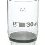 CRISOL GOOCH 30ML DE VIDRIO CON DISCO SINTERIZADO G3 EISCO