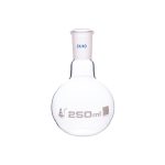 MATRAZ DE EBULLICIÓN 250ML CUELLO ANGOSTO FONDO PLANO JUNTA 24/40 EISCO