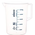 JARRA 5000ML POLIPROPILENO GRADUACIÓN AZUL EISCO