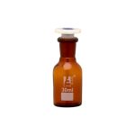 FRASCO PARA REACTIVOS 30ML DE VIDRIO AMBAR, TAPA DE POLIPROPILENO, BOCA ANGOSTA  EISCO