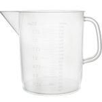 JARRA 2000ML POLIPROPILENO GRADUACIÓN RELIEVE, DISEÑO EURO EISCO