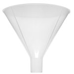 EMBUDO PARA POLVOS 80MM POLIPROPILENO RESISTENTE A QUÍMICOS EISCO