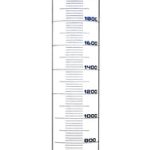 PROBETA DE VIDRIO 2000ML CLASE B CON TAPON Y JUNTA 34/35 EISCO