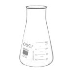 MATRAZ ERLENMEYER 250ML BOCA ANCHA, ASTM, DOBLE ESCALA DE VIDRIO BOROSILICATO EISCO