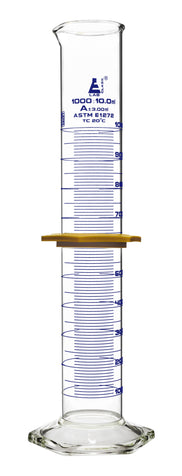PROBETA DE VIDRIO 1000ML CLASE A, ASTM, CERTIFICADO POR LOTES EISCO