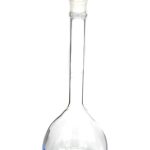 MATRAZ VOLUMÉTRICO (AFORADO) 250ML, CLASE A, TAPÓN PLANO DE VIDRIO EISCO