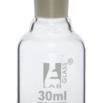 FRASCO PARA REACTIVOS 30ML DE VIDRIO TRANSPARENTE, TAPA DE POLIPROPILENO, BOCA ANGOSTA  EISCO