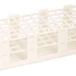 GRADILLA PARA TUBOS DE 20MM CON 40 LUGARES DE POLIPROPILENO EISCO