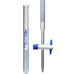 BURETA SCHELLBACH DE 25ML CON LLAVE DE PTFE CLASE A, GRADUACIÓN AZUL EISCO