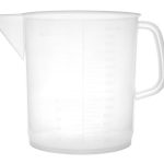 JARRA 3000ML POLIPROPILENO GRADUACIÓN RELIEVE, DISEÑO EURO EISCO