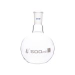 MATRAZ DE EBULLICIÓN 500ML CUELLO ANGOSTO FONDO PLANO JUNTA 24/40 EISCO